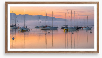 Sailboat sunrise