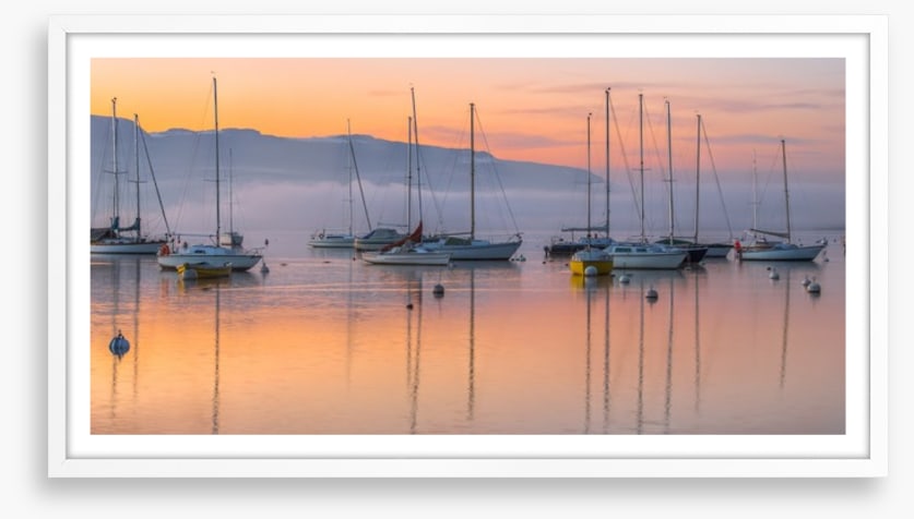 Sailboat sunrise