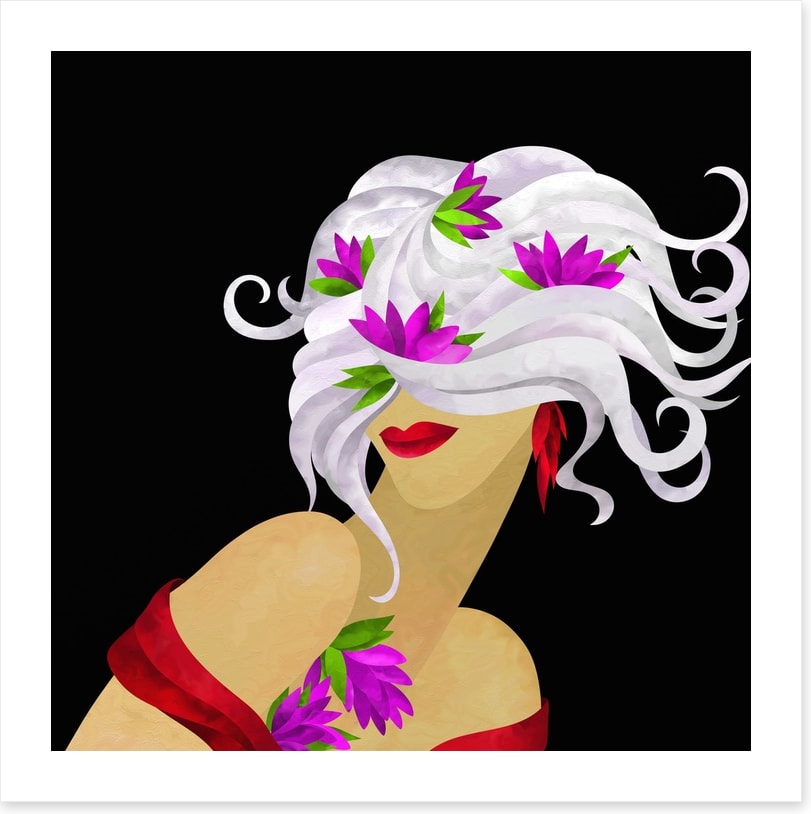 Adorned with lotus