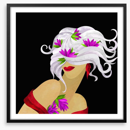 Adorned with lotus