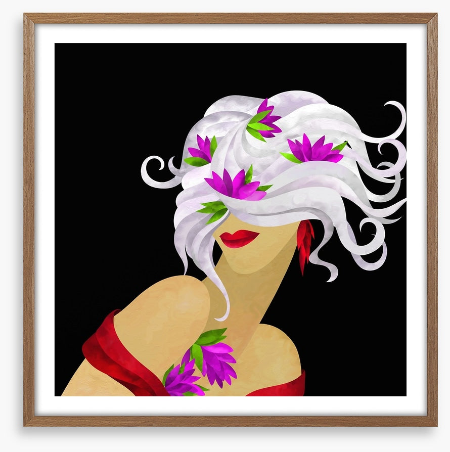 Adorned with lotus