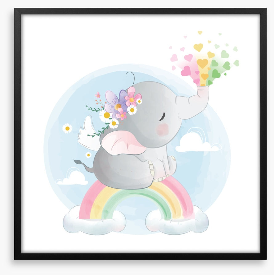 Rainbow sneeze