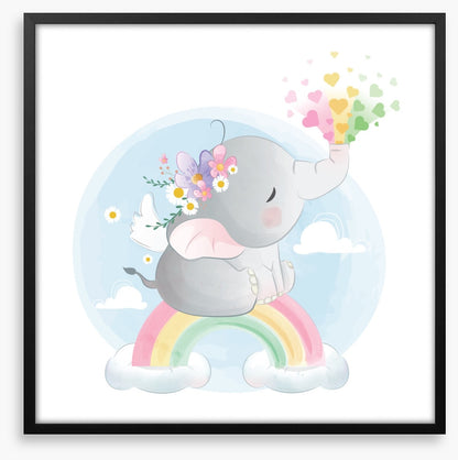 Rainbow sneeze