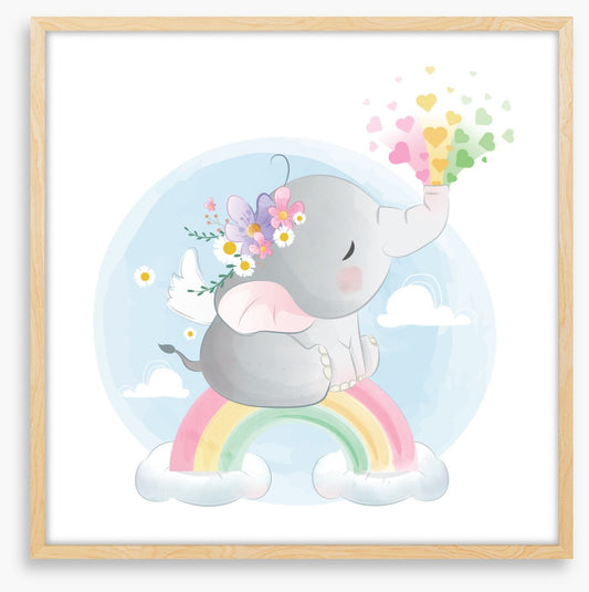 Rainbow sneeze