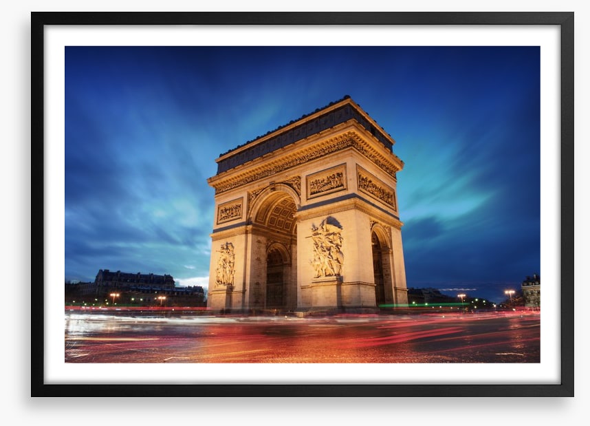 Arc de Triomphe by night, Paris