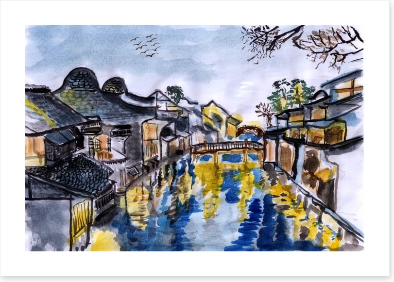 The river village
