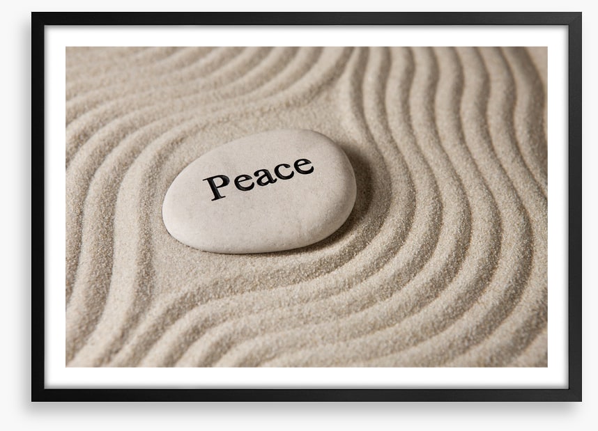 With peace