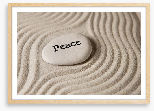 With peace