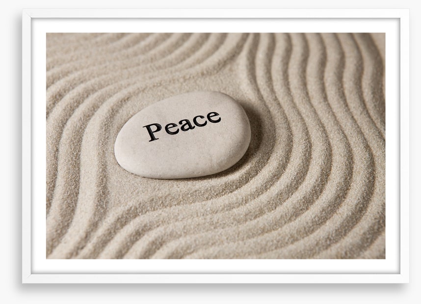 With peace