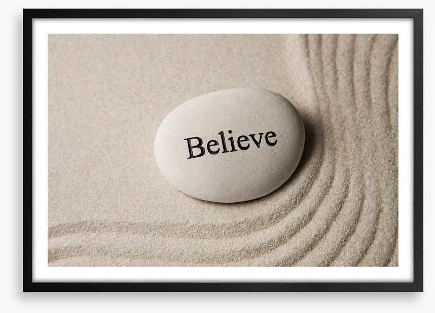 With belief