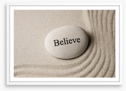 With belief