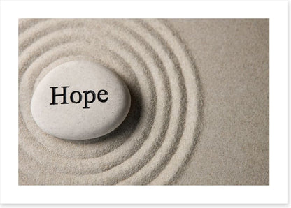 With hope