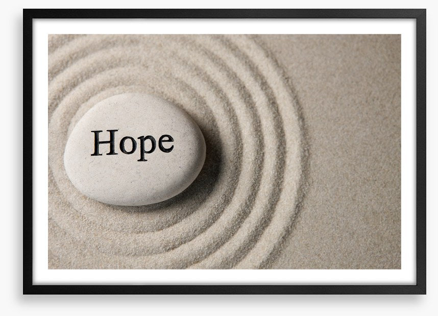 With hope