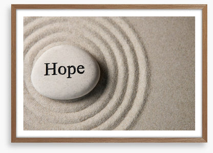 With hope