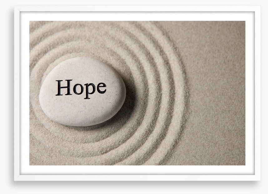 With hope