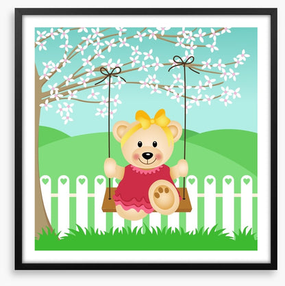 Teddy bear swing