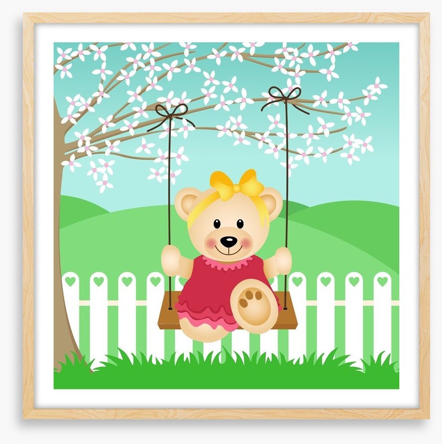 Teddy bear swing