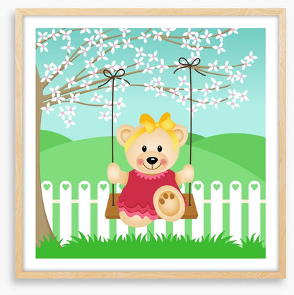 Teddy bear swing