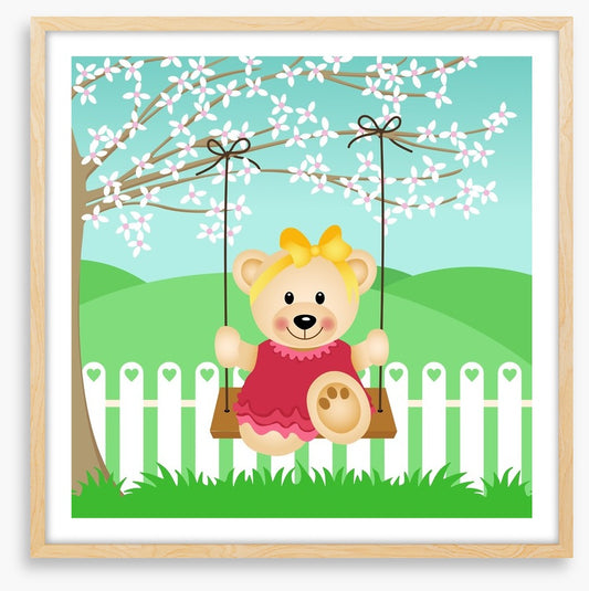 Teddy bear swing