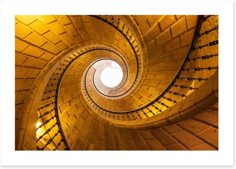 Spiral in stone