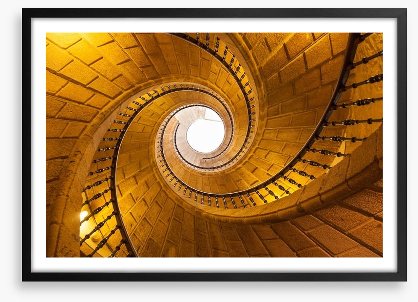Spiral in stone
