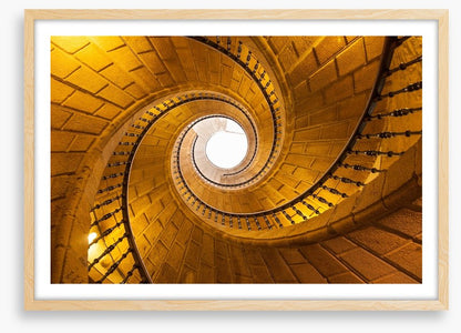 Spiral in stone