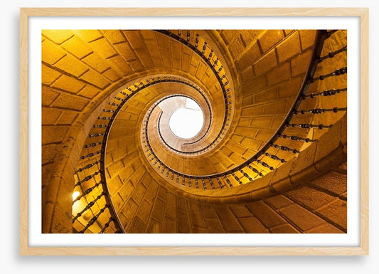 Spiral in stone