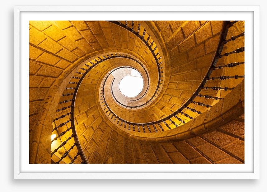 Spiral in stone