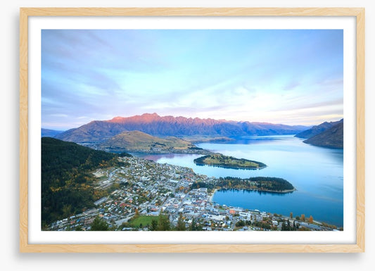 Queenstown aerial, New Zealand