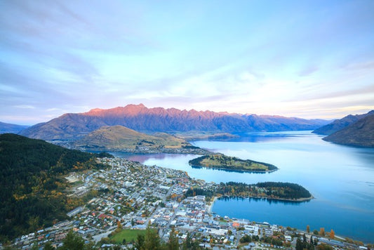 Queenstown aerial, New Zealand