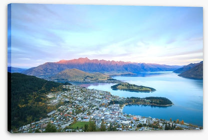 Queenstown aerial, New Zealand