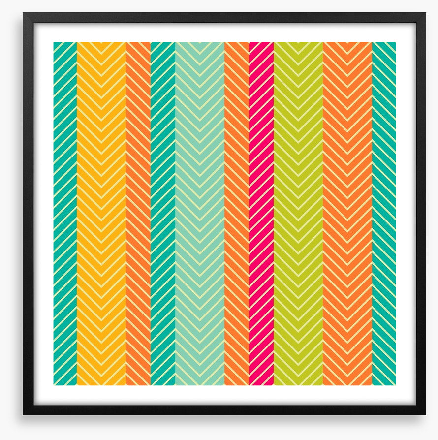 Retro zigzags