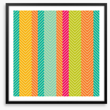 Retro zigzags