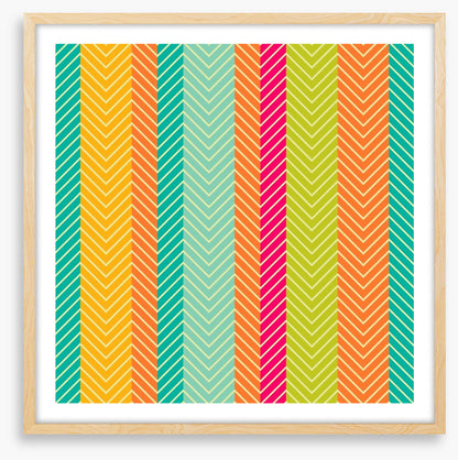 Retro zigzags