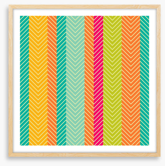 Retro zigzags