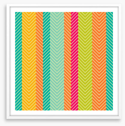 Retro zigzags