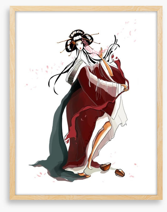 The barefoot maiko