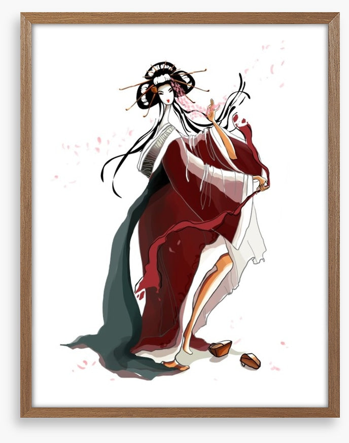 The barefoot maiko