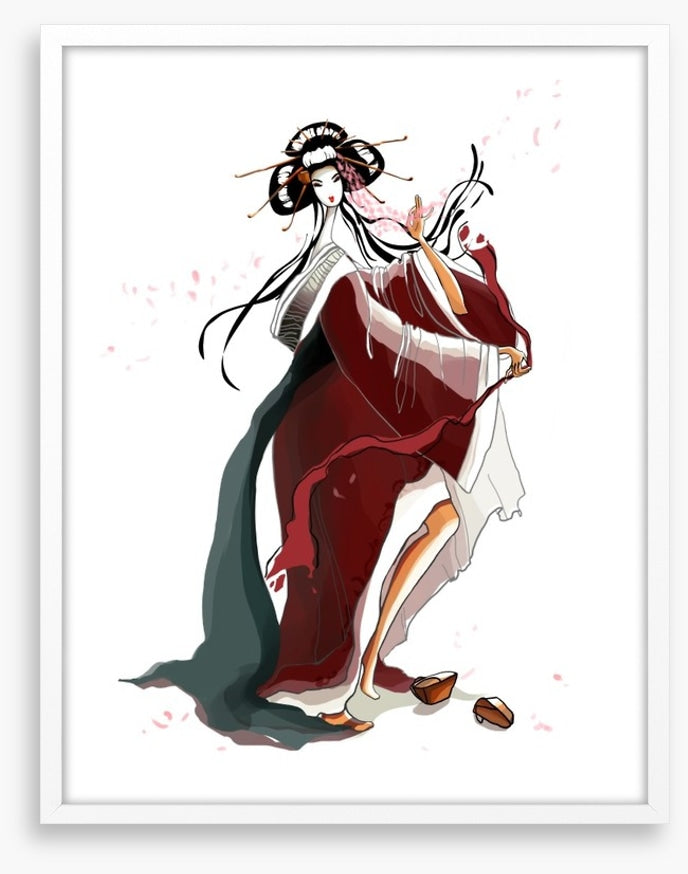 The barefoot maiko