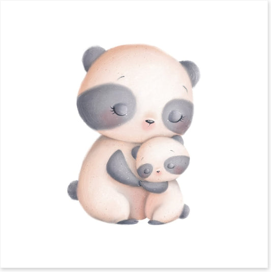 Panda hugs