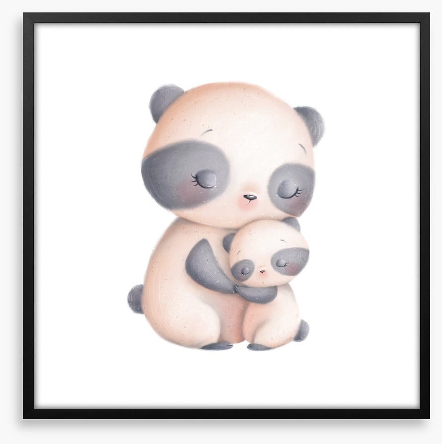 Panda hugs