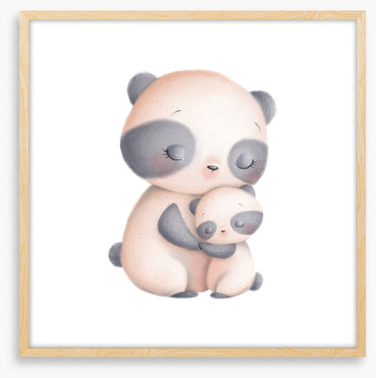Panda hugs