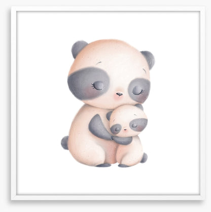 Panda hugs