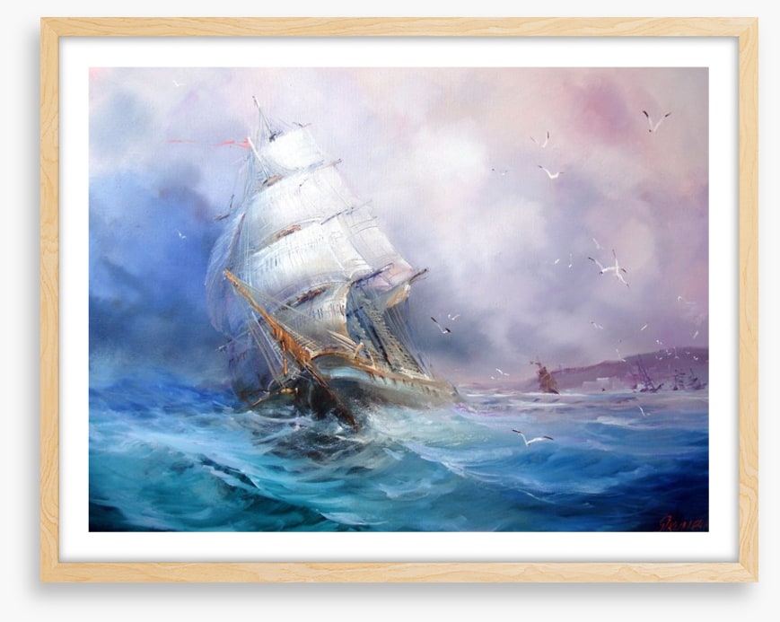Caught in the tempest