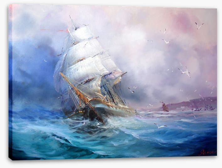 Caught in the tempest