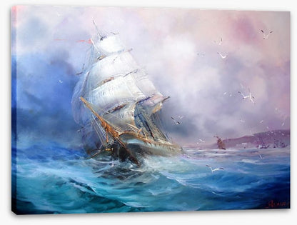 Caught in the tempest