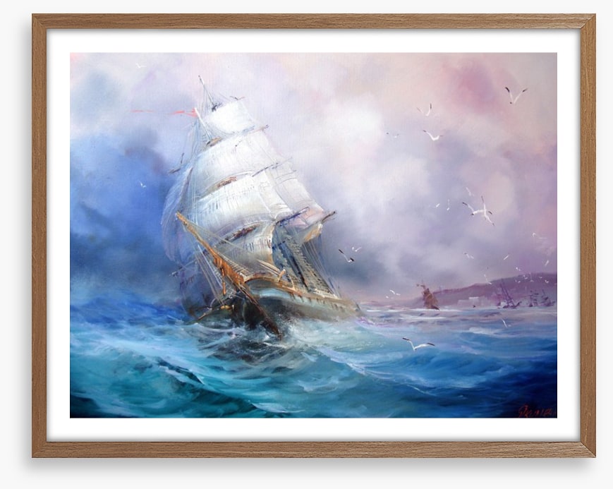 Caught in the tempest