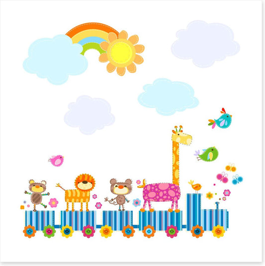 All aboard the zoo train