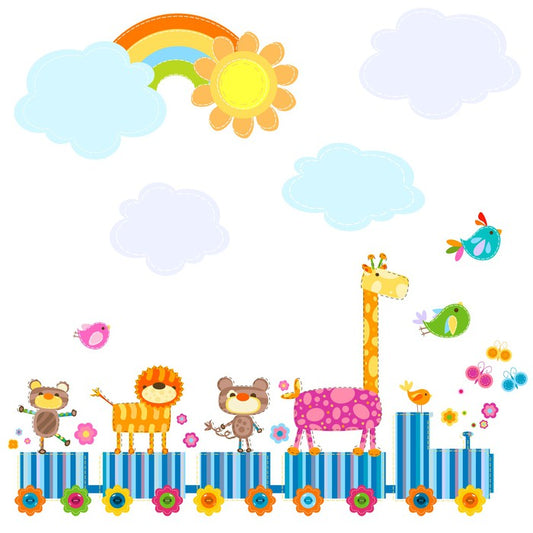 All aboard the zoo train