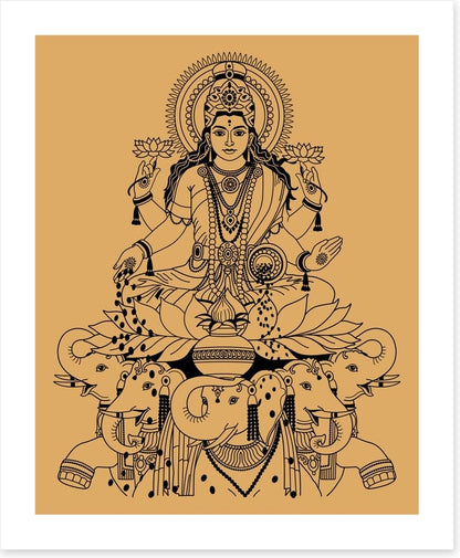 Blessings from Lakshmi